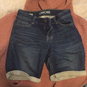 jean shorts